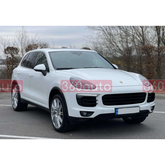 Передний бампер (стиль Cayenne S) на Porsche Cayenne 958 2014-2017 года