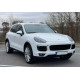 Передний бампер (стиль Cayenne S) на Porsche Cayenne 958 2014-2017 года