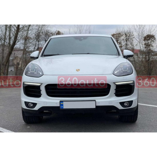 Передний бампер (стиль Cayenne S) на Porsche Cayenne 958 2014-2017 года