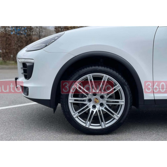 Передний бампер (стиль Cayenne S) на Porsche Cayenne 958 2014-2017 года