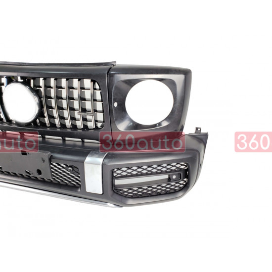 Передний бампер (стиль G63 AMG 2018+) на Mercedes-Benz G-Class W463 1990-2018 года