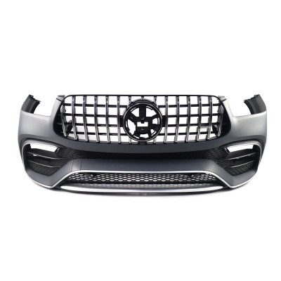 Передний бампер (стиль GLE63 AMG) на Mercedes-Benz GLE-Class W167 2018-2023 года