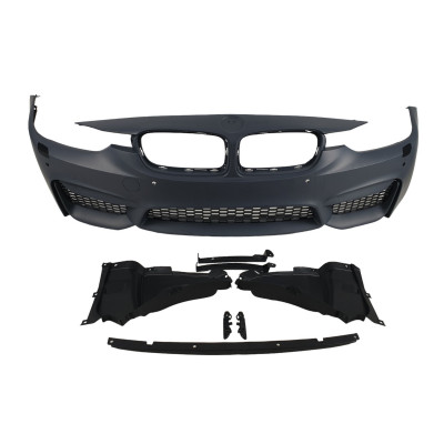 Передний бампер (стиль M3 F80/M3 Look) на BMW 3 Series F30/F31 2011-2018 года