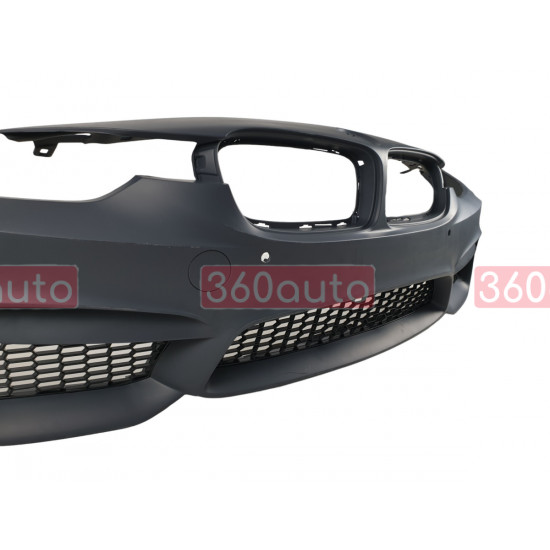 Передний бампер (стиль M3 F80/M3 Look) на BMW 3 Series F30/F31 2011-2018 года