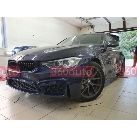 Передний бампер (стиль M3 F80/M3 Look) на BMW 3 Series F30/F31 2011-2018 года