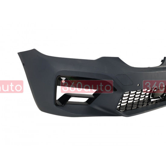 Передний бампер (стиль M5 F90 LCI) Old to New на BMW 5 Series G30/G31 2017-2020 года