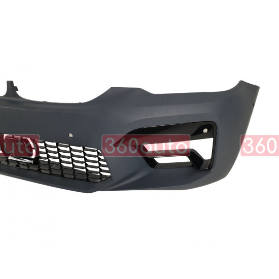 Передний бампер (стиль M5 F90 LCI) Old to New на BMW 5 Series G30/G31 2017-2020 года