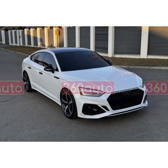 Передний бампер (стиль RS5) под дистроник V2 на AUDI A5 B9 2020-2023 года