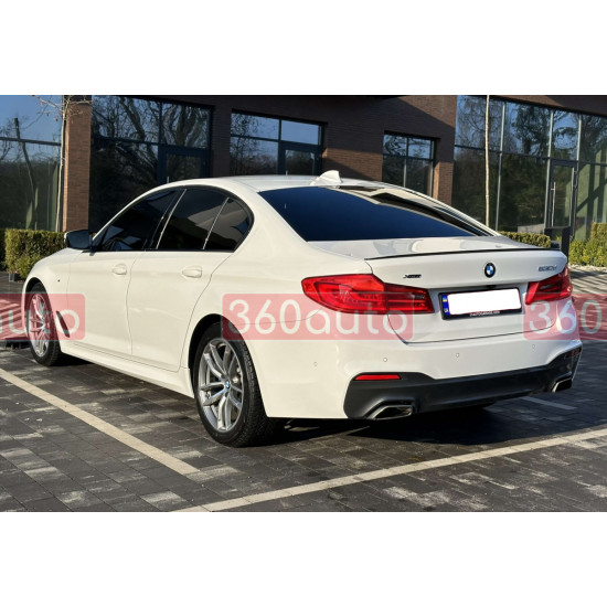 Спойлер Черный глянец (стиль M5) на BMW 5 Series G30/G31 2017-2020 года
