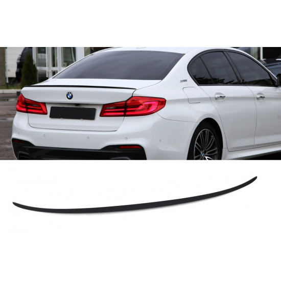 Спойлер Черный глянец (стиль M5) на BMW 5 Series G30/G31 2017-2020 года