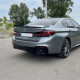 Спойлер на BMW 5 G30 2017-2020 стиль M-Performance Чорний глянець