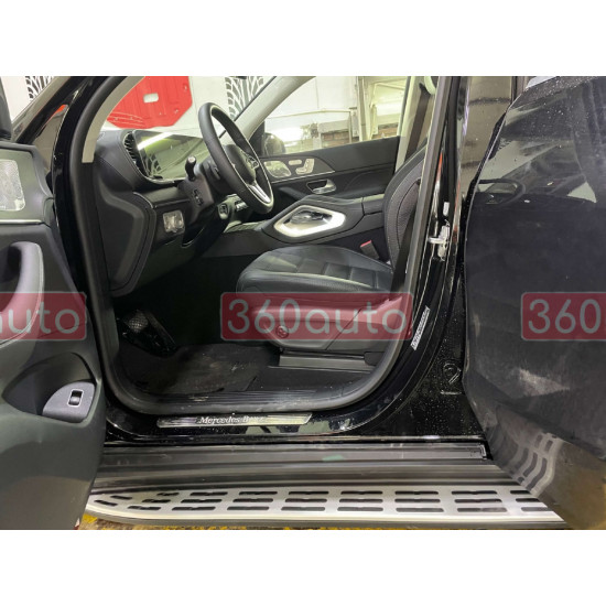 Подножки на Mercedes-Benz GLE-Class W167 2018-2023 года