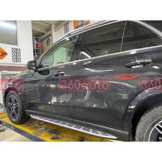 Подножки на Mercedes-Benz GLE-Class W167 2018-2023 года