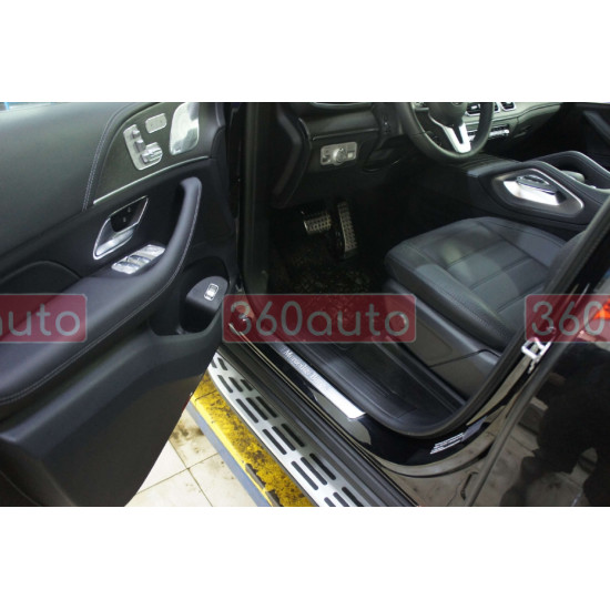 Подножки на Mercedes-Benz GLE-Class W167 2018-2023 года