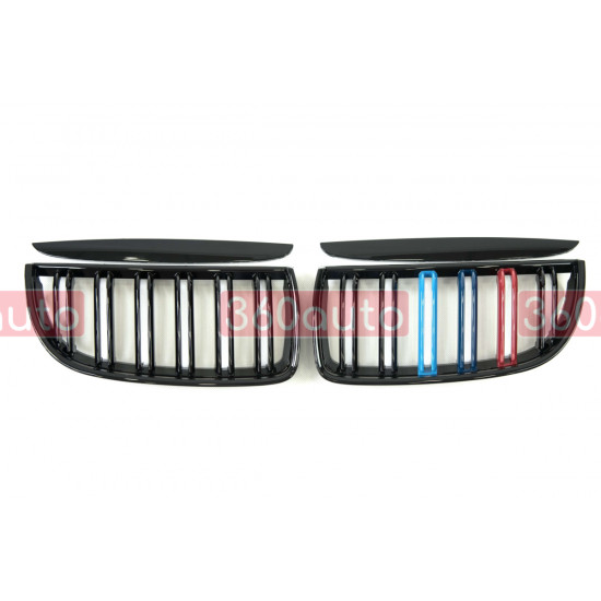 Ноздри M-color (Двойные M-Look) на BMW 3 Series E90/E91 2005-2008 года