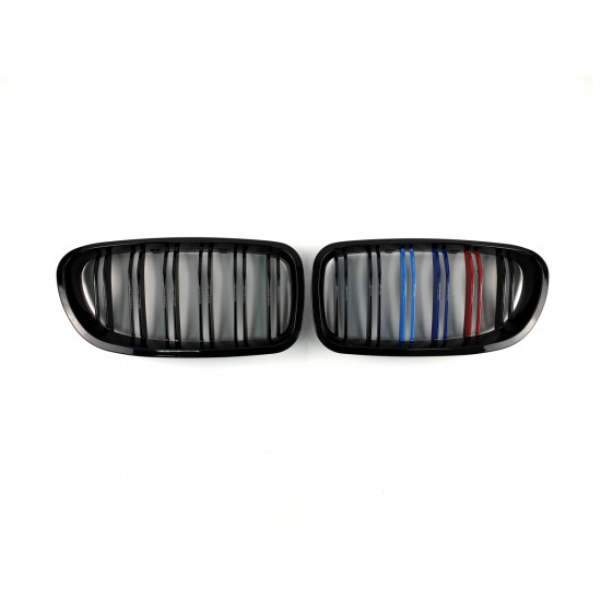Ноздри M-color (Двойные M-Look) на BMW 5 Series F10/F11 2010-2017 года