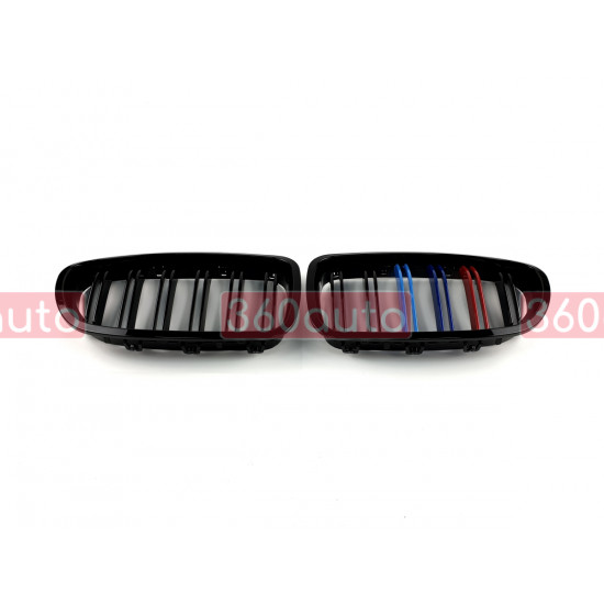 Ноздри M-color (Двойные M-Look) на BMW 5 Series F10/F11 2010-2017 года