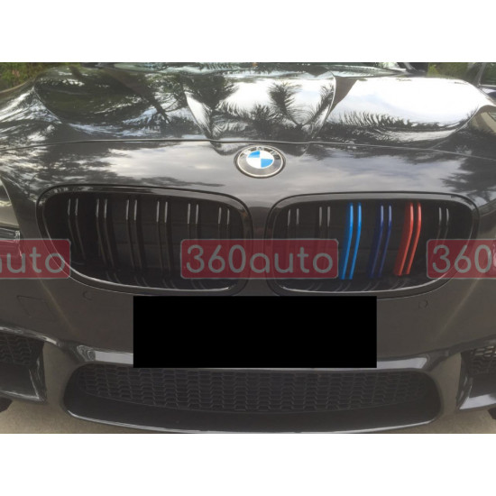 Ноздри M-color (Двойные M-Look) на BMW 5 Series F10/F11 2010-2017 года