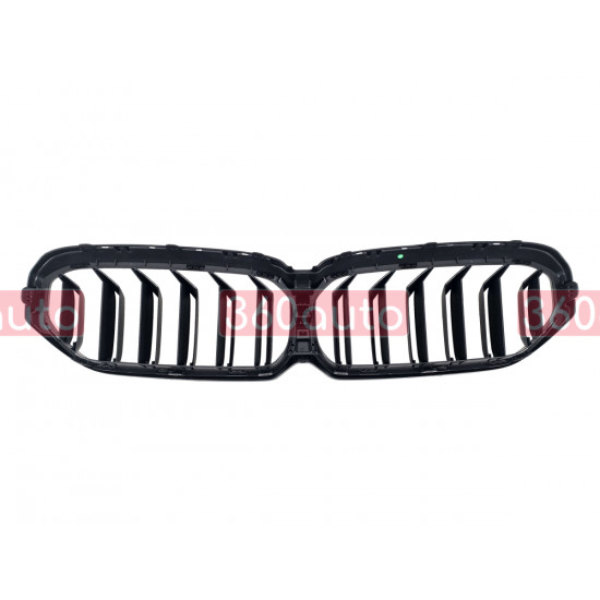 Ноздри Черный мат (Двойные M-Look) на BMW 5 Series G30/G31 2020-2023 года