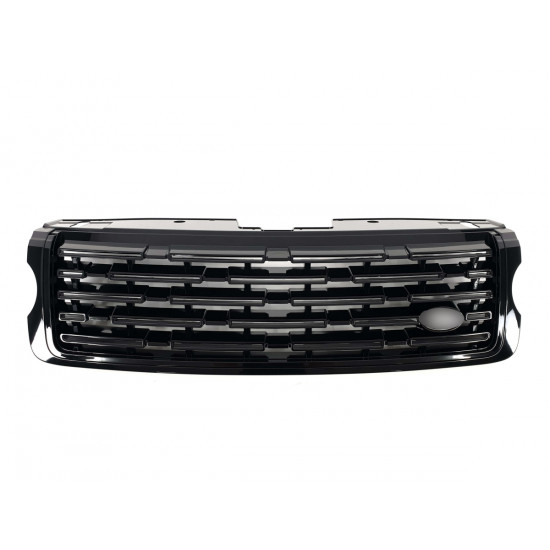 Решетка радиатора (стиль RR L460 2021+) V2 на Land Rover Range Rover Vogue L405 2013-2017 года