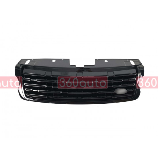 Решетка радиатора (стиль RR L460 2021+) V2 на Land Rover Range Rover Vogue L405 2013-2017 года