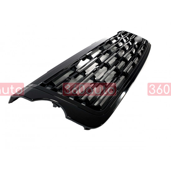 Решетка радиатора (стиль RR L460 2021+) V2 на Land Rover Range Rover Vogue L405 2013-2017 года