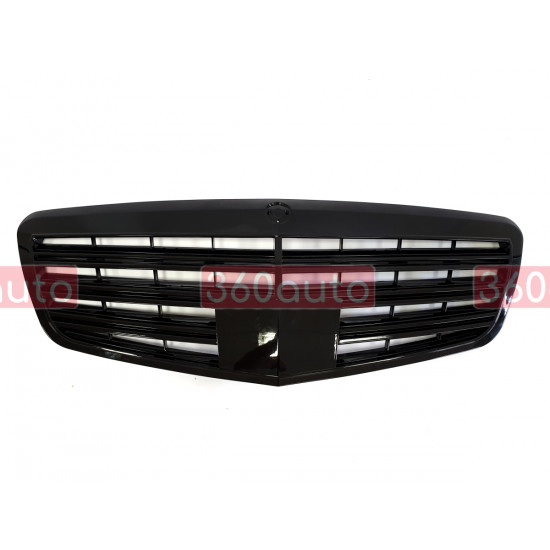 Решетка радиатора Full Black (Тайвань) AMG на Mercedes-Benz S-Class W221 2009-2013 года