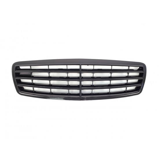 Решетка радиатора ALL Black ASYY на Mercedes-Benz E-Class W211 2002-2006 года