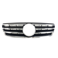 Решетка радиатора CL Black на Mercedes-Benz C-Class W203 2000-2007 года