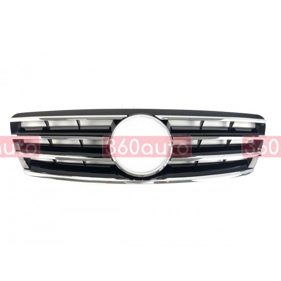 Решетка радиатора CL Black на Mercedes-Benz C-Class W203 2000-2007 года