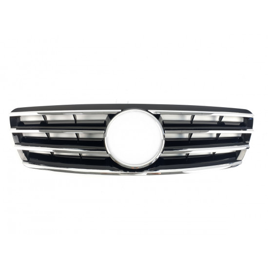 Решетка радиатора CL Black на Mercedes-Benz C-Class W203 2000-2007 года