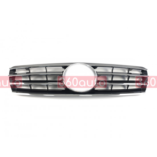 Решетка радиатора CL Black на Mercedes-Benz C-Class W203 2000-2007 года
