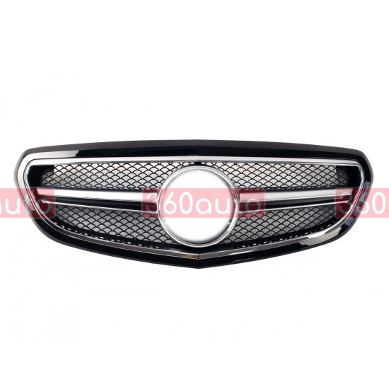 Решетка радиатора Black CLASSIC SL на Mercedes-Benz E-Class W212 2013-2016 года