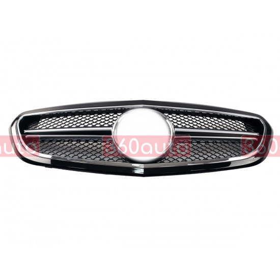 Решетка радиатора Black CLASSIC SL на Mercedes-Benz E-Class W212 2013-2016 года