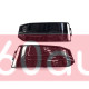 Решетки в бампер Full Black (S4) S-Line на AUDI A4 B9 2015-2019 года