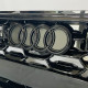 Решетка радиатора на Audi Q8 2018-2023 в стиле RSQ8 2023 Black