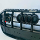 Решетка радиатора на Audi Q7 2020- в стиле SQ7 Black под радары