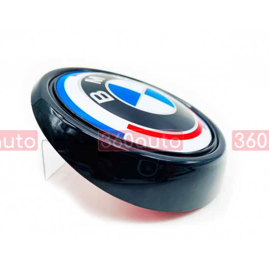 Автологотип емблема BMW X3 F25 2010-2017 Ювілейна 50 років Motorsport задня чорний подіум