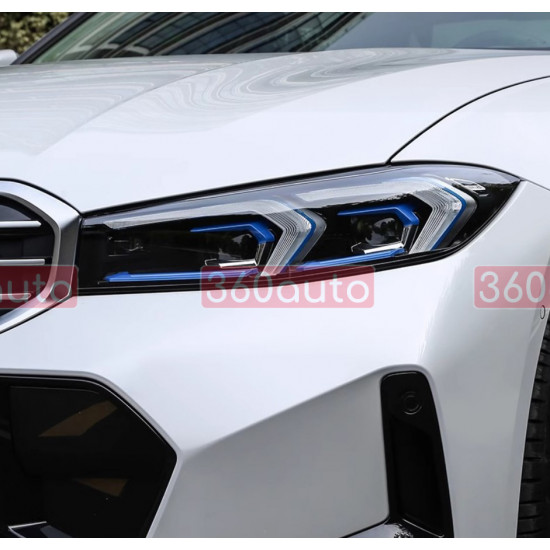 Передние фары на BMW 3 Series G20 2022- FULL LED LASER LOOK вместо оригинальных ксеноновых неадаптивных фар