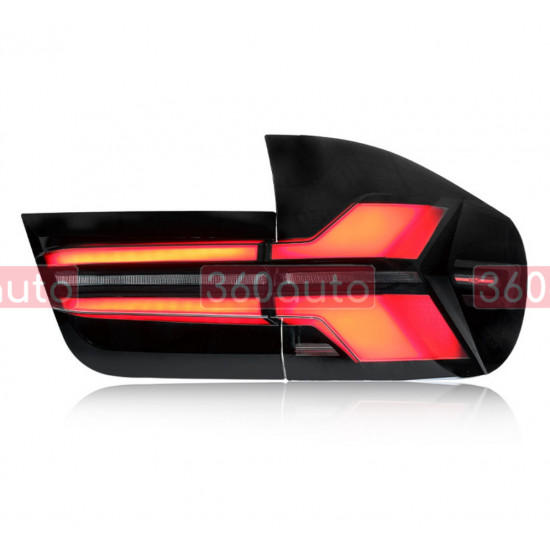 Задние фонари на BMW X5 E70 2007-2013 FULL LED стиль G05 LCI