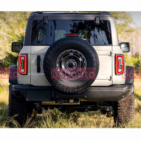Задние фонари на Ford Bronco 2021- черные FULL LED