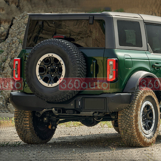 Задние фонари на Ford Bronco 2021- черные FULL LED