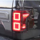 Задние фонари на Ford F-150 2014-2020 черные LED стиль Ray