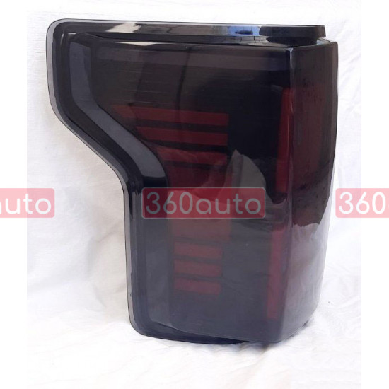 Задние фонари на Ford F-150 2014-2020 черные LED стиль Ray