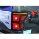 Задние фонари на Ford F-150 2014-2020 черные LED стиль Ray