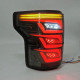 Задние фонари на Ford F-150 2014-2020 черные LED стиль 3L