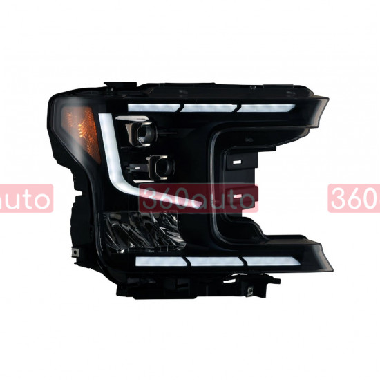 Передние фары на Ford F-150 2017-2021 Full LED стиль WJ
