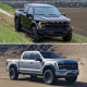 Передние фары на Ford F-150 2020- Full LED черные CP