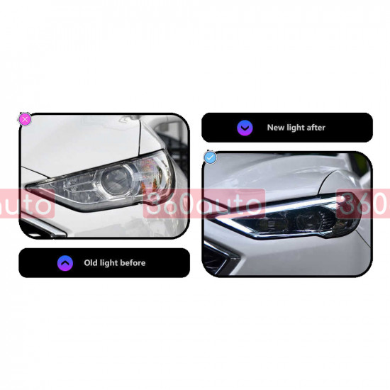 Передние фары Ford Mondeo, Fusion 2017-2020 Full LED USA Version