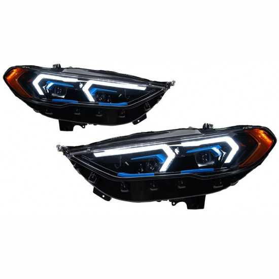 Передние фары на Ford Mondeo, Fusion 2017-2020 Full LED стиль G20